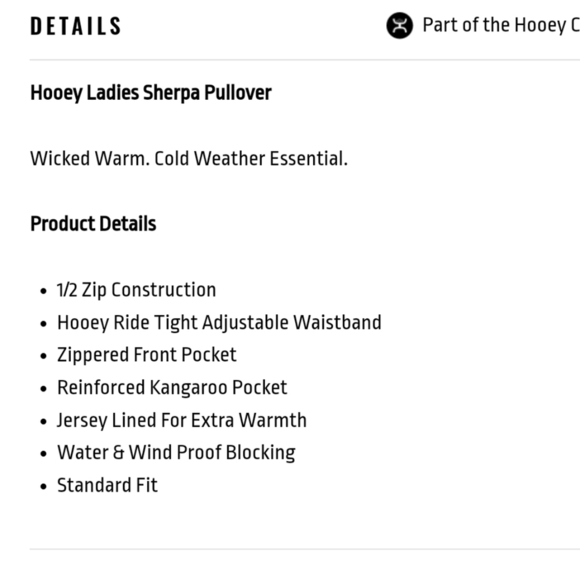 Hooey Sherpa Pullover Bergundy with Aztec Accents - Picture 11 of 11